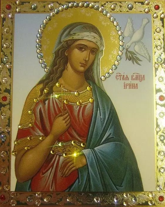 Saint Irina-pictogram