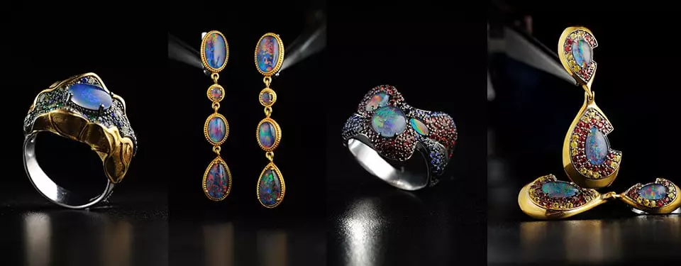Dekorasi dengan opalas.