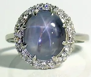 Prsten sa sapphire