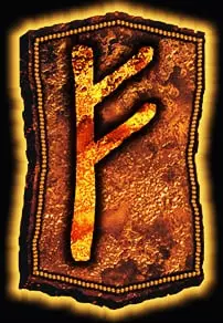 Runic talisman houkutella rahaa