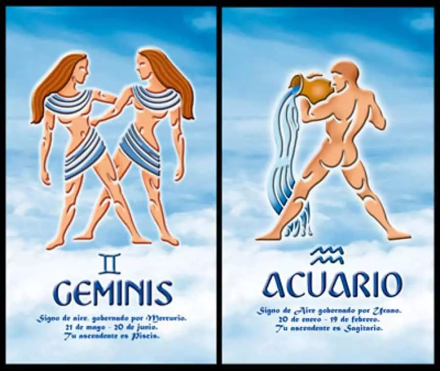 互換性双子Aquarius.