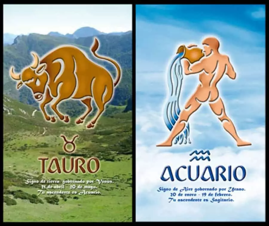 Taurus i Aquarius