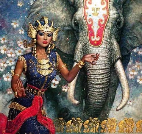 Elefanta - marika mahomby amin'ny feng shui