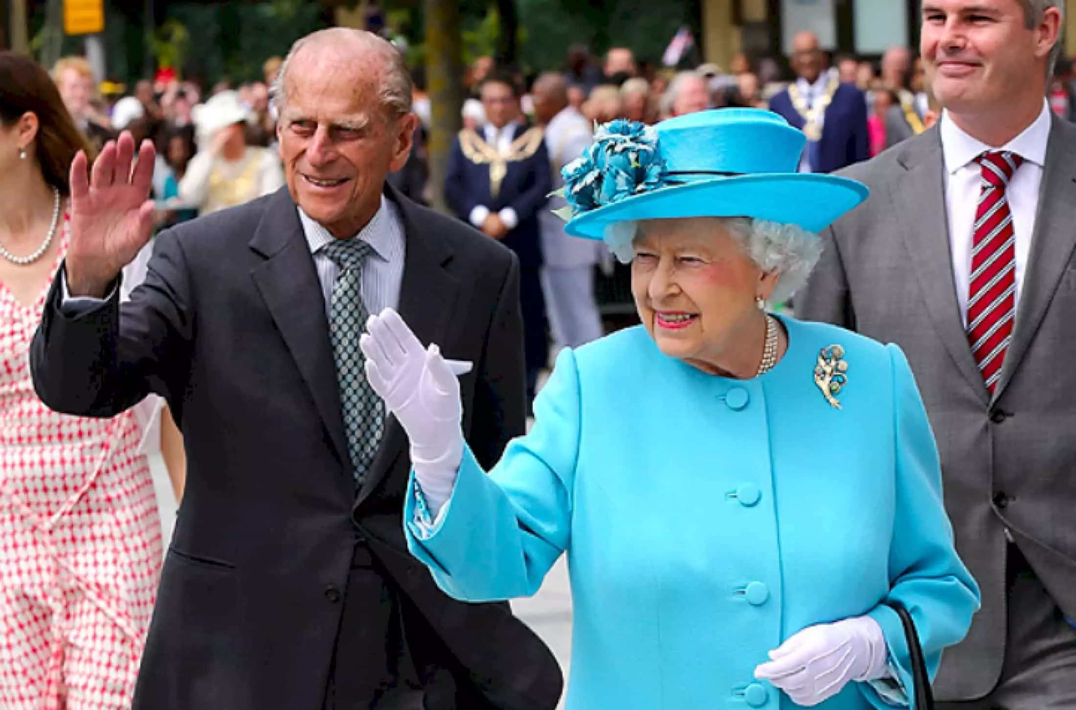 Queen Elizabeth 2 co seu marido