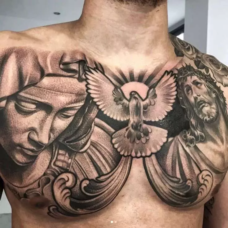 Religiøse tatoveringer: ortodokse tatoveringer for menn