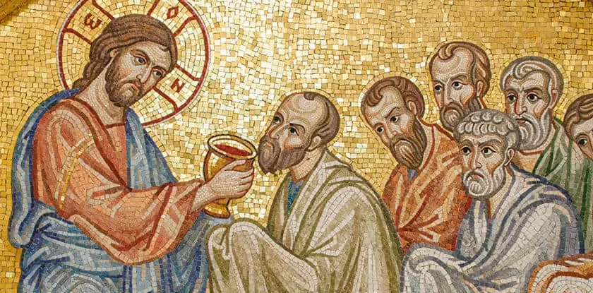 Jesus pleeg apostels