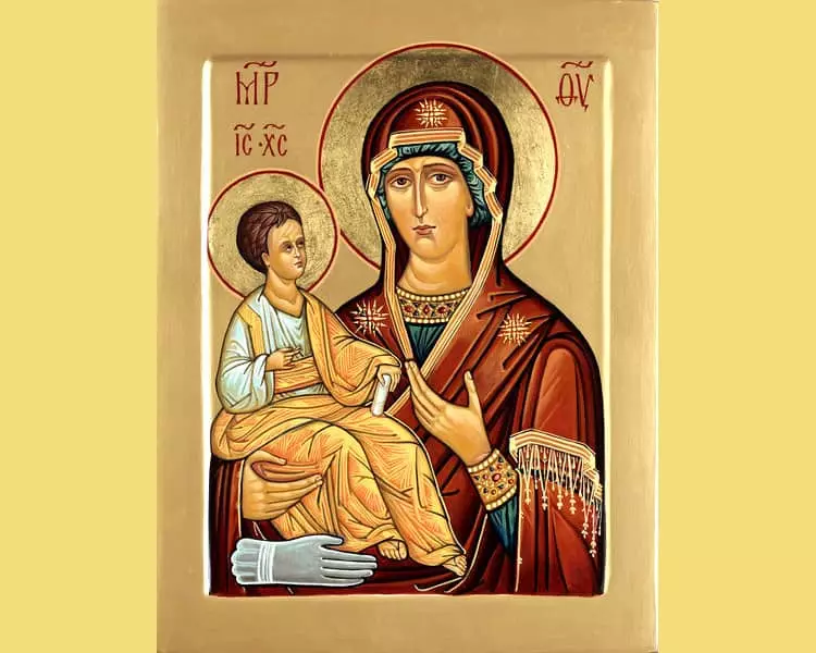 Dievo Troochitsy motinos piktograma: Malda už visas progas 3013_1