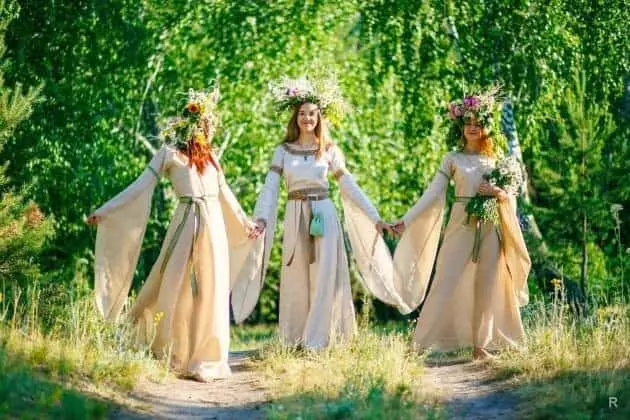 Žalioji dangus - mistinė savaitė slavų kultūroje