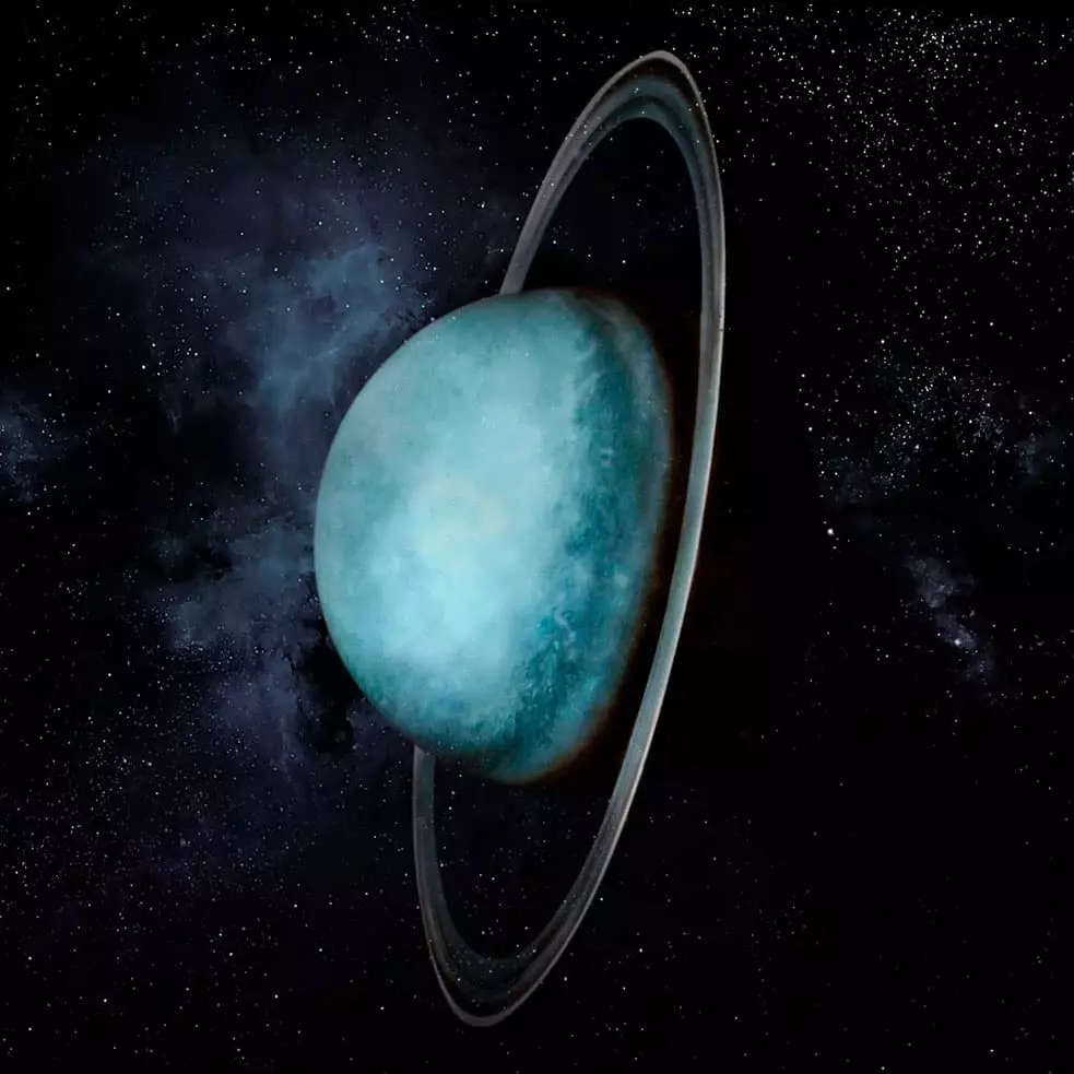 လူတစ်ယောက်အတွက်အိမ် 4 လုံးရှိ Uranus