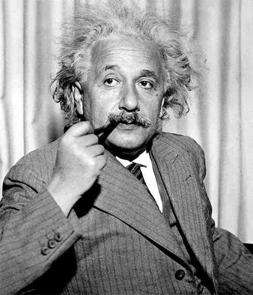 Albert Einstein fotografija
