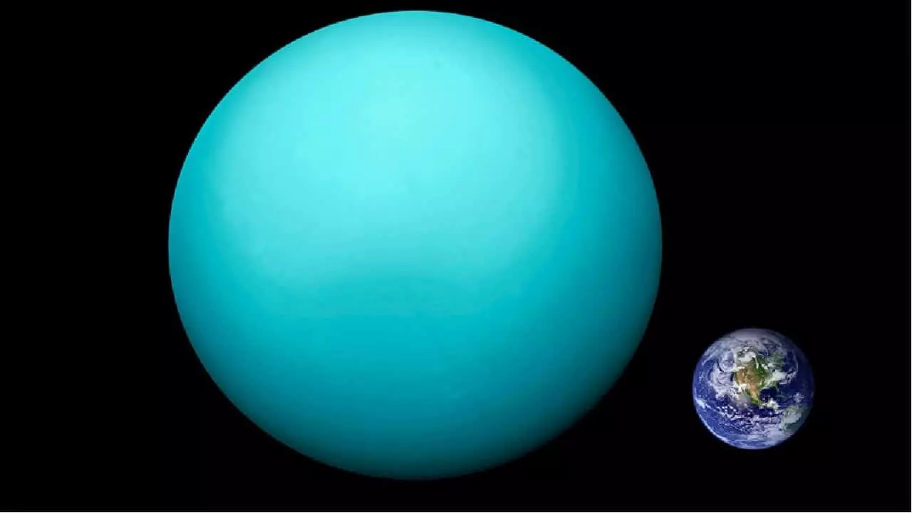 Uranus yn 1 hûs yn in man