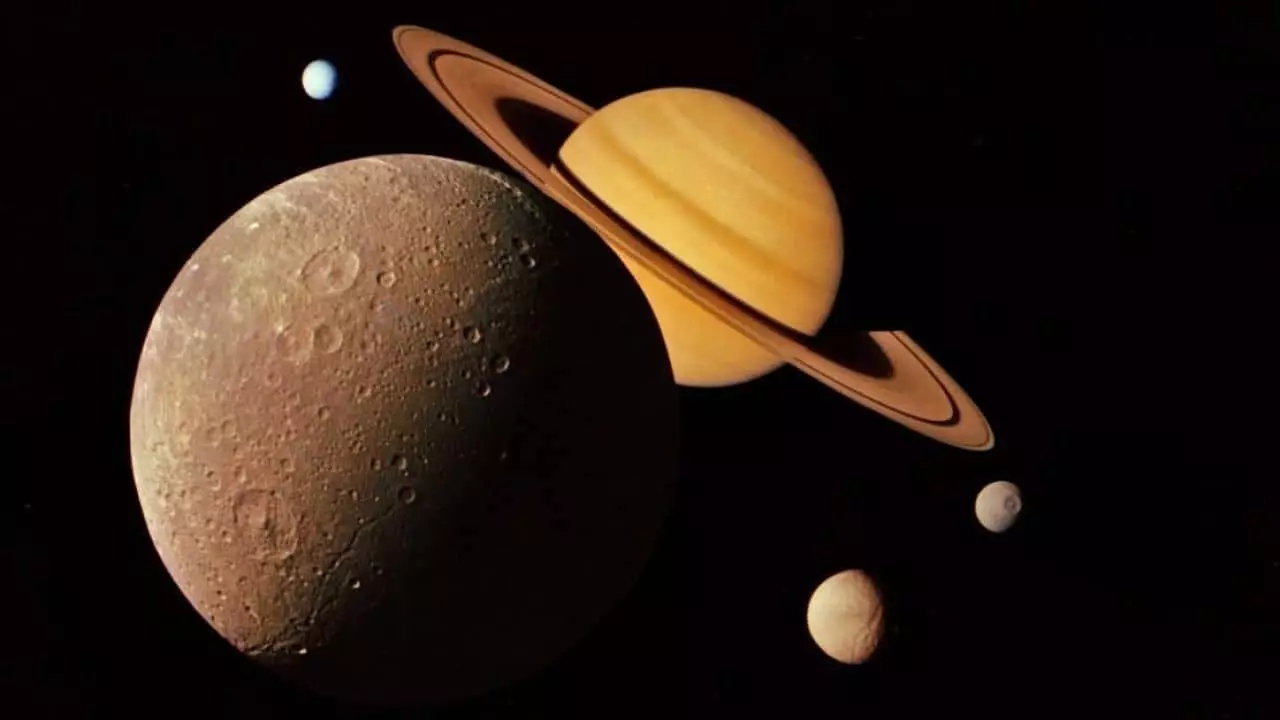 Saturnas 10-ajame name žmogui