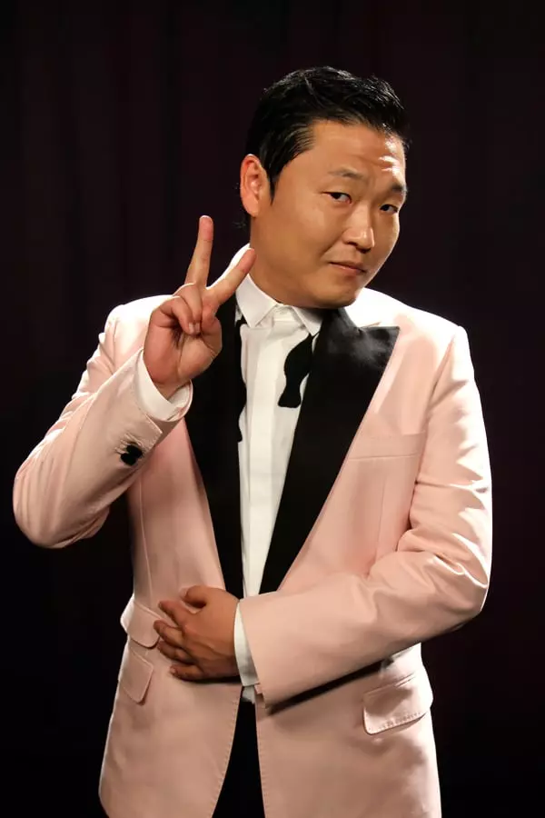 Chanteur coréen Psy.