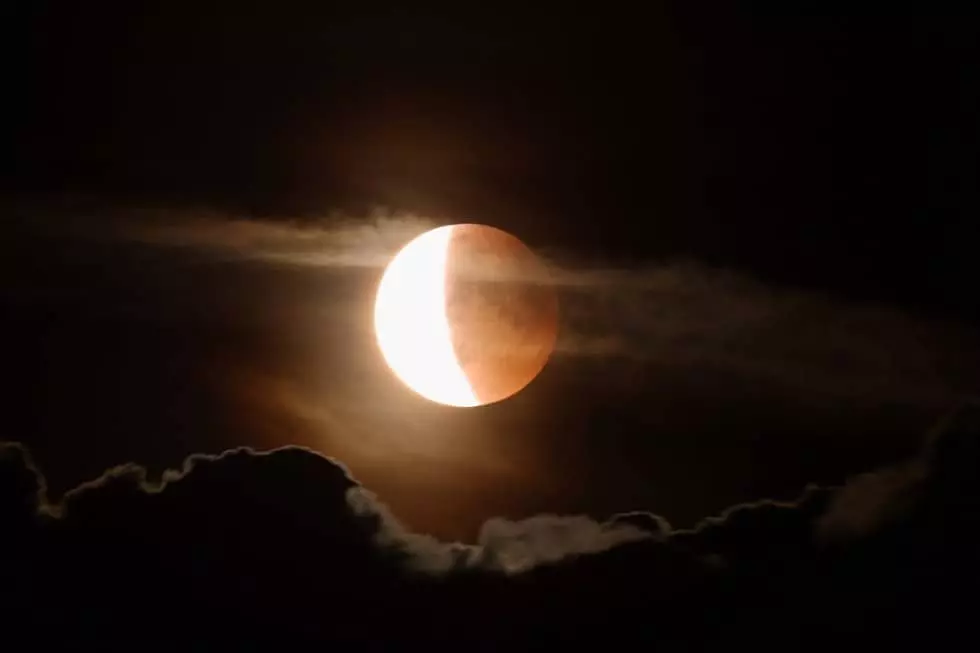 Foto de l'eclipsi lunar