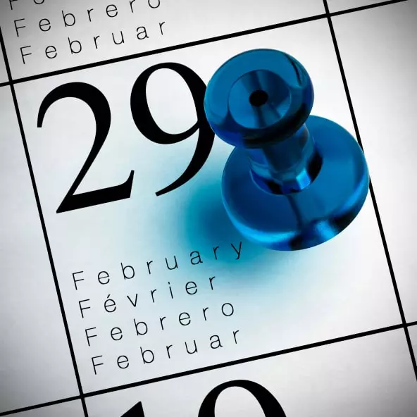 29 Febroary.