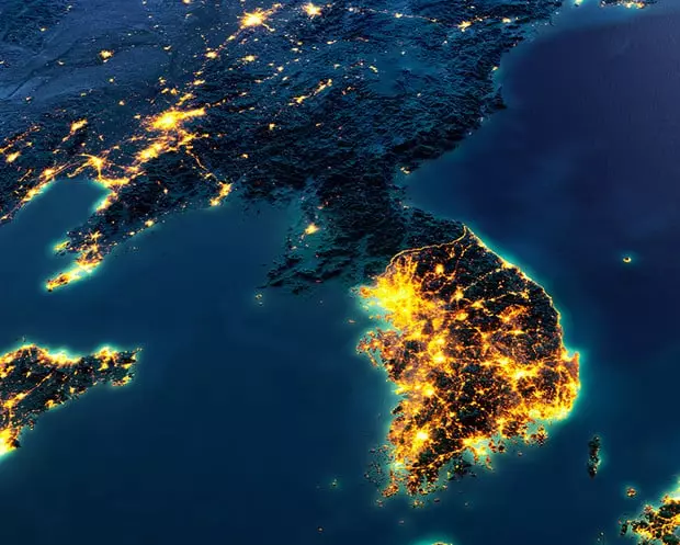 Corea del Sud i del Nord: aquests són dos estats