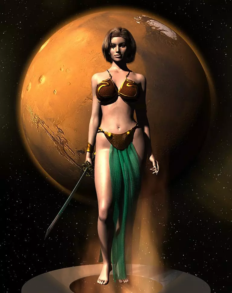 Mars i Sagittarius i en kvinde