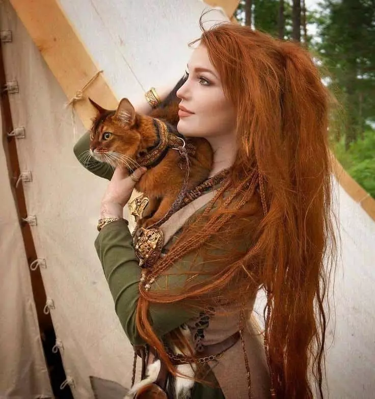 Keltische Frau