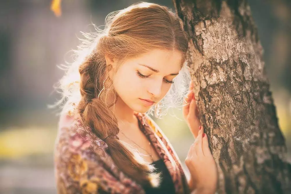 Beautiful Orthodox girl photo