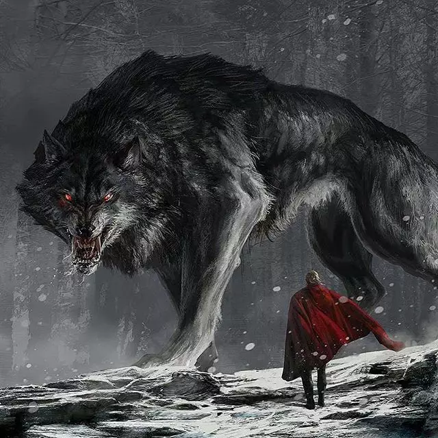 Fenrir - Lobo de terror em mitos escandinavos