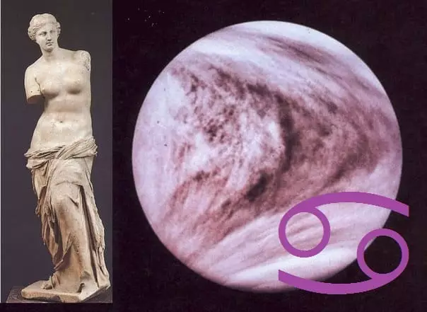 Venus in kanker