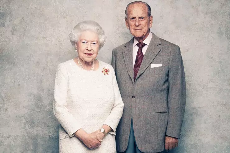 Rainha Wedding Santo Elizabeth II e Philip