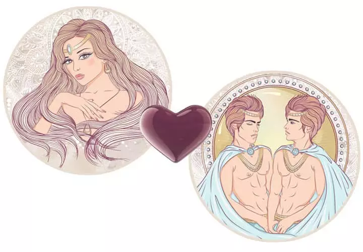 زن Virgo و Gemini مرد - سازگار در عشق، رابطه، ازدواج، جنس، دوستی 3853_2