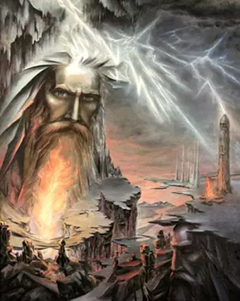 Perun Guð Slavyan.