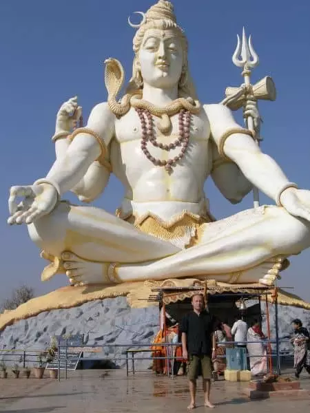 Statue af Guds Shiva