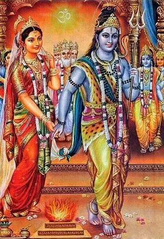 Multikian ægtefælle Shiva