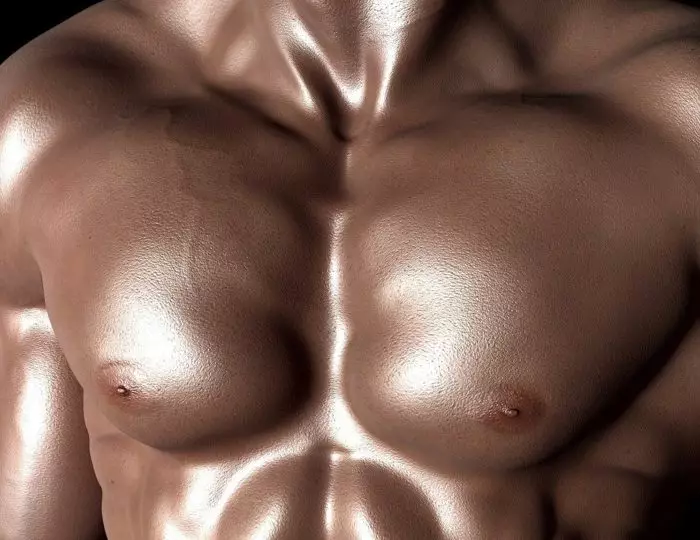 Kaj itchies prave prsi pri moških