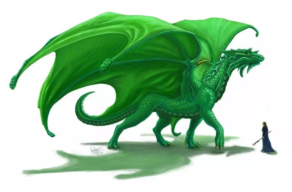 Jaar van groene draak