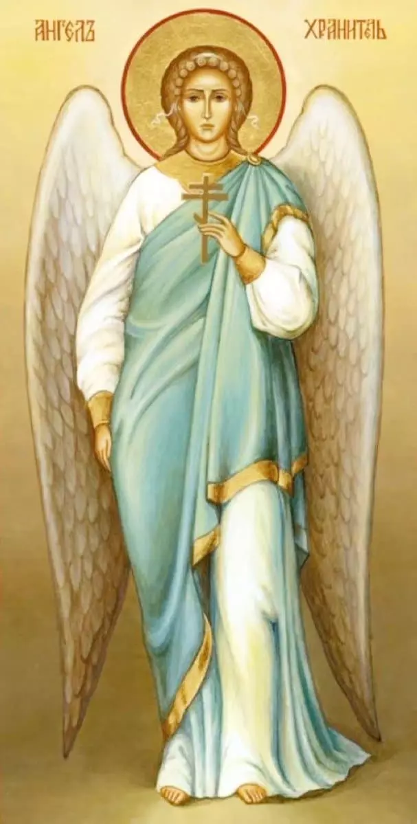 禱告“我的天使，讓我們和我一起去，你是領先的，我是你的”：文字，如何正確閱讀 4574_1