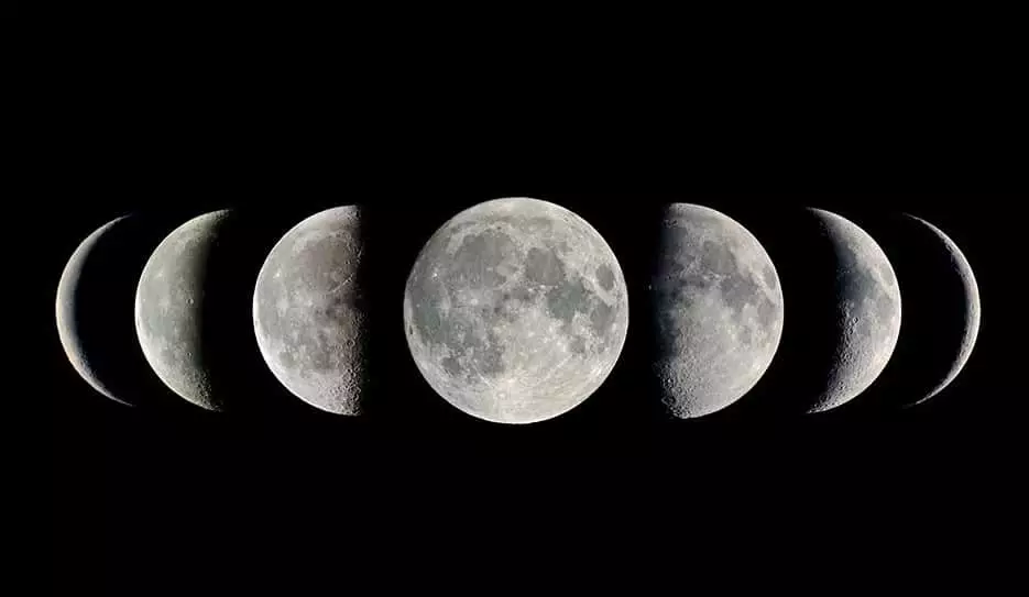 9 Lunarna dneva značilen dan
