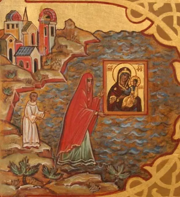 上帝母親的圖標“viserskaya”：祈禱，歷史，含義，有幫助 4841_3