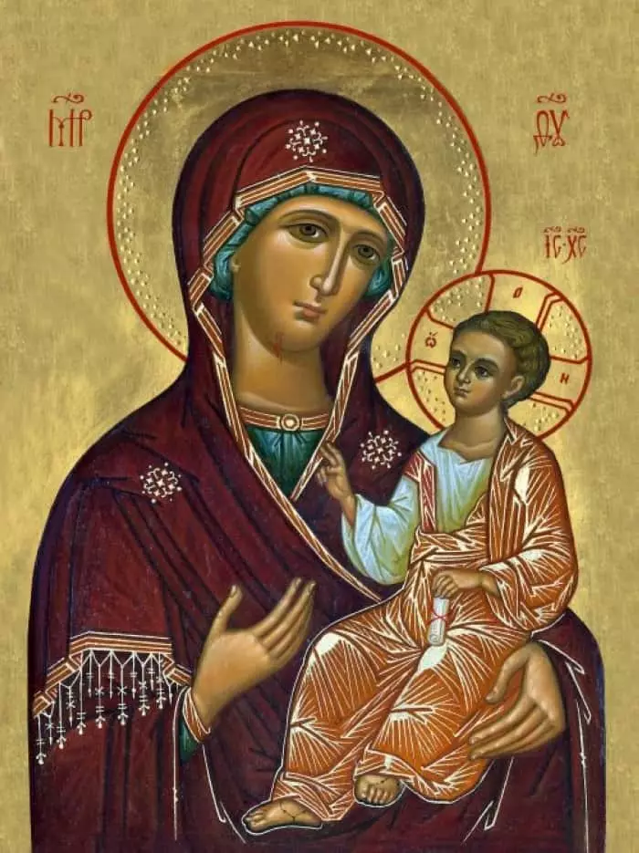 Icon of Virgin pîroz