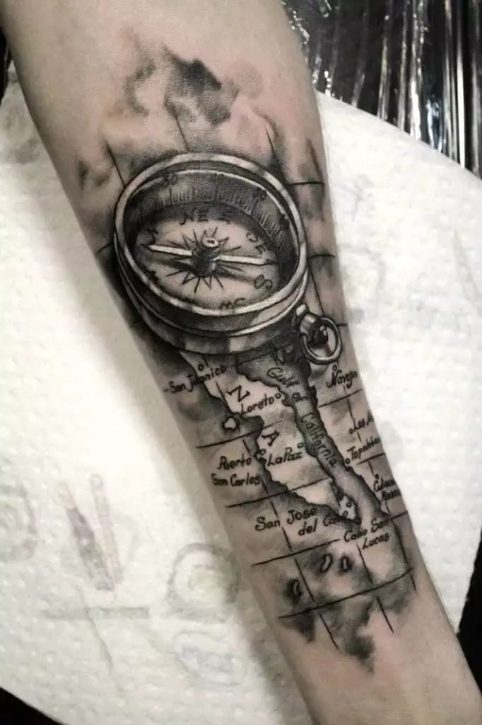 Tattoo Compass Significado