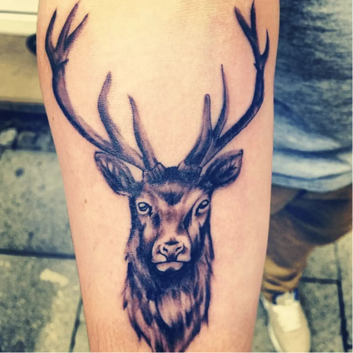 Valor de los ciervos del tatuaje para las niñas
