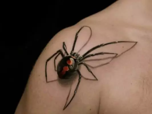 Tattoo Spiderman.