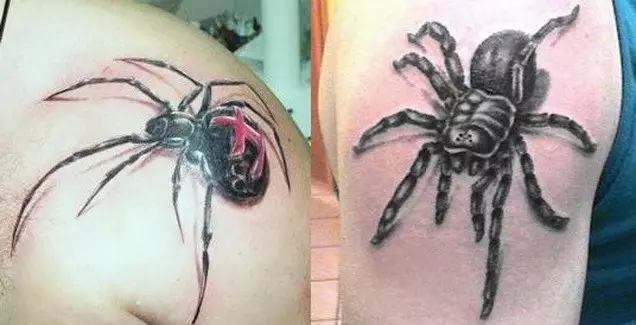 Tattoo Spider li Mîtolojî