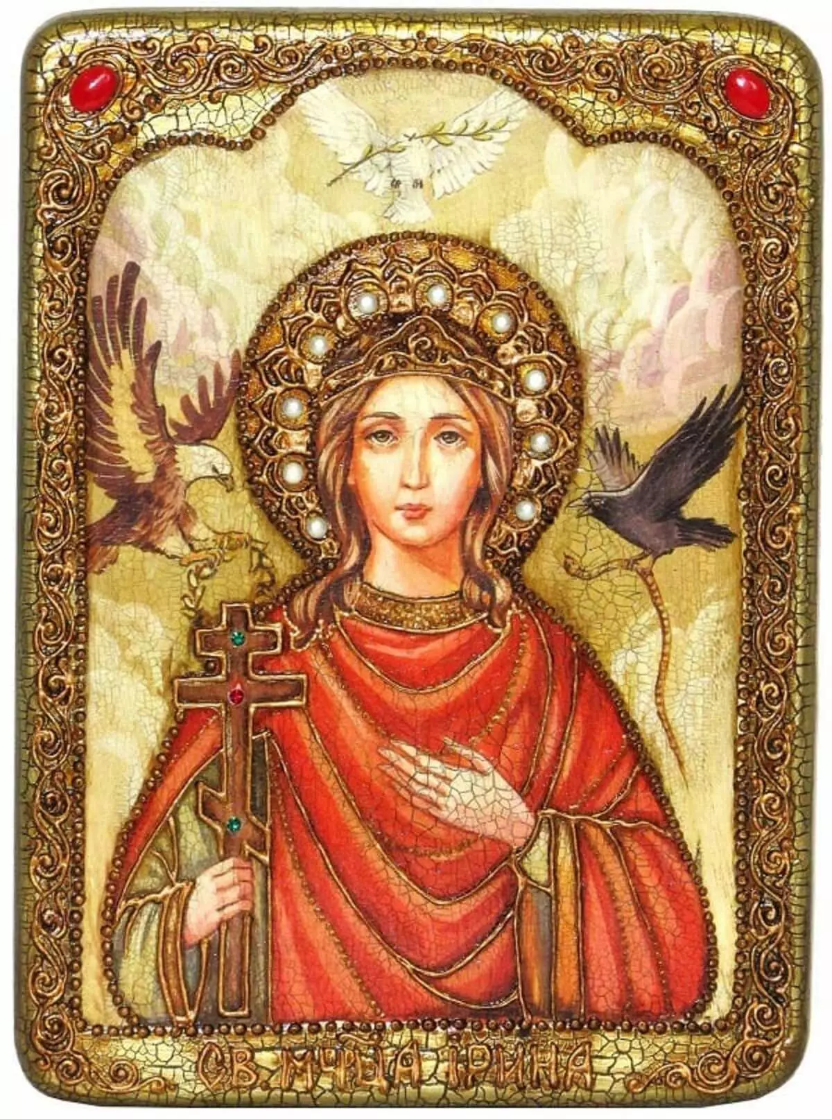 Heilige Irina Groot Martelaar: Wat sy bid, ikone, gebede 4967_2