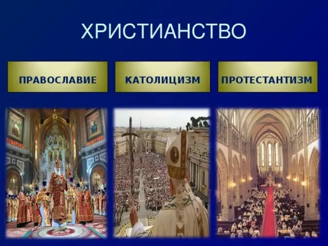 Qual é a diferença entre o cristianismo da ortodoxia