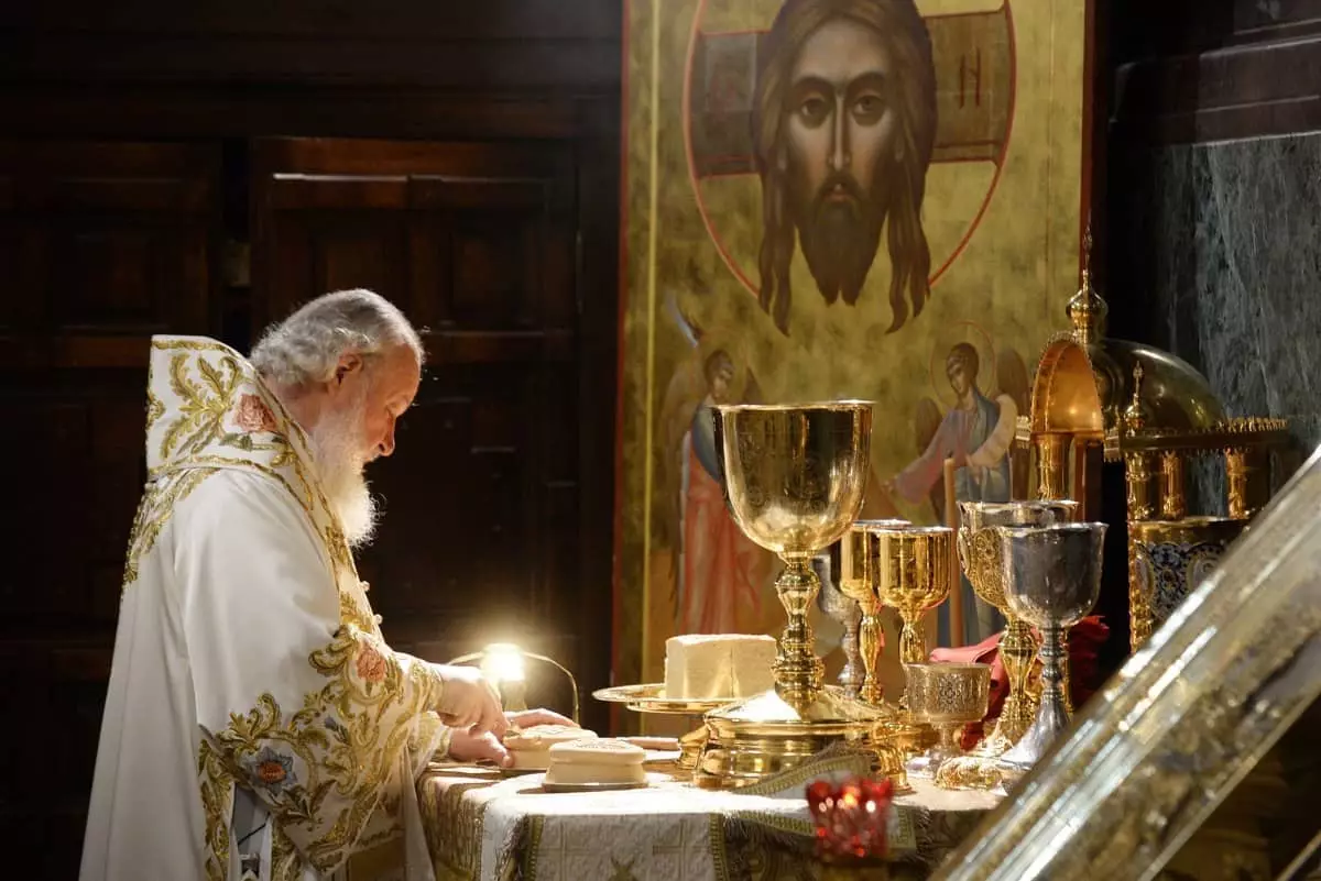 Comportement dans l'église orthodoxe