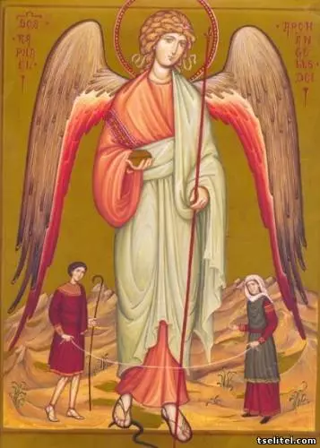 Icona de Archangel Rafail.