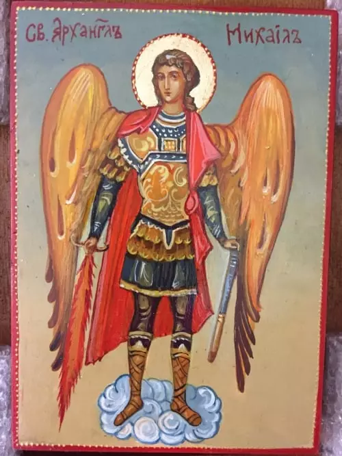 Archangel mikhail biểu tượng.