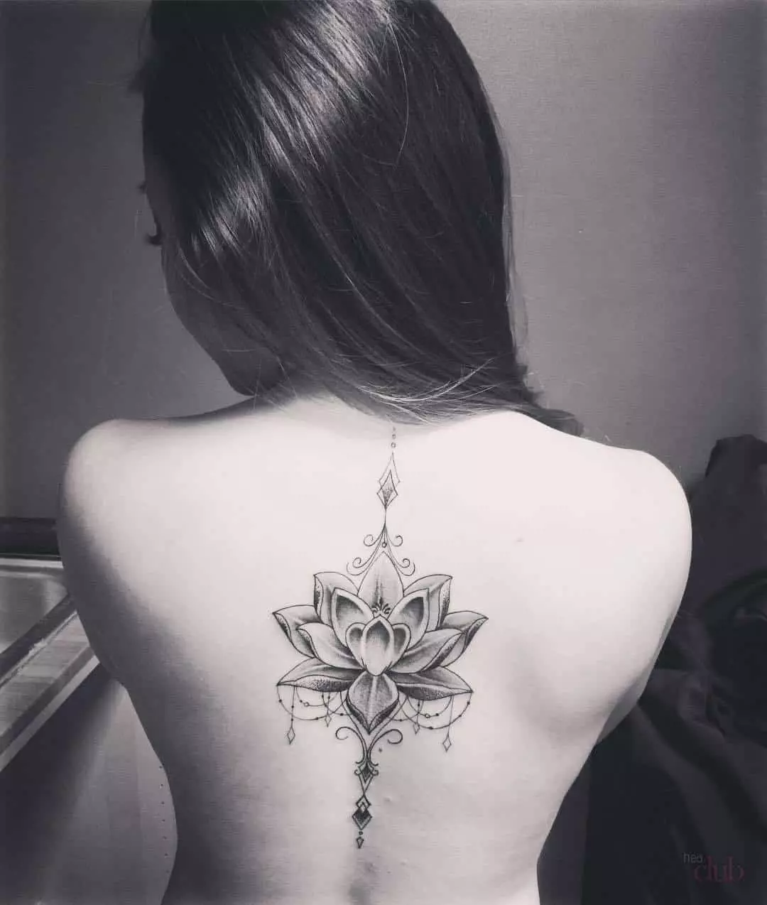 Tattoo Lotus Valokuva