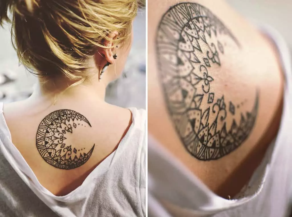 Tattoo Moon Hodnota