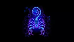 Znak zodiaku Scorpion.