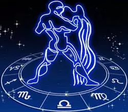 Zodiac znak Aquarius.