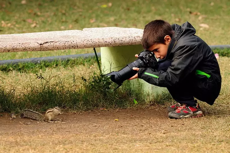 Çocuk fotoğrafçısı